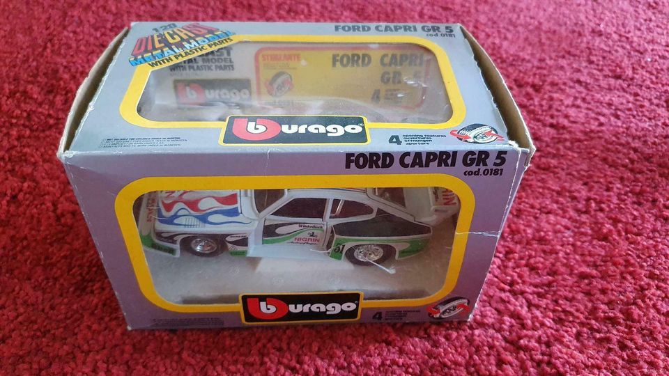 Bburago Ford Capri Gr. 5 Nigrin 1:24 in Weichs