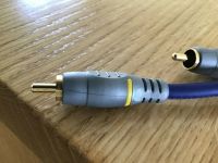 VIVANCO Interconnect Videokabel blau mit Goldstecker, 80 cm lang Kr. Altötting - Altötting Vorschau