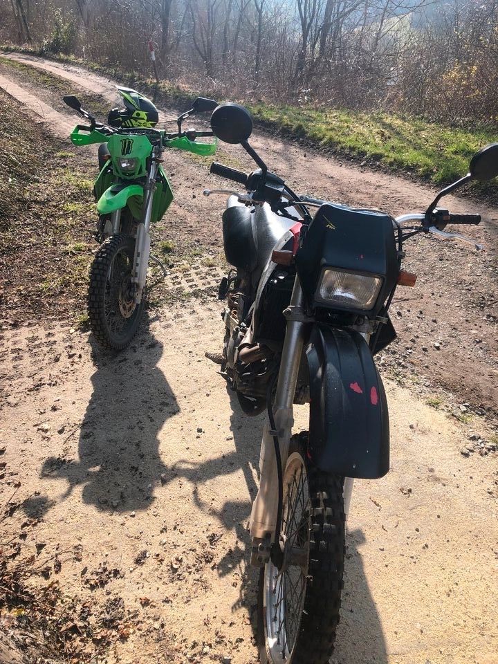 Motorrad Kawasaki KLX 650C in Dornburg