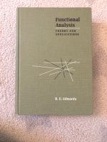 Functional Analysis R.E.Edwards Kreis Pinneberg - Kölln-Reisiek Vorschau