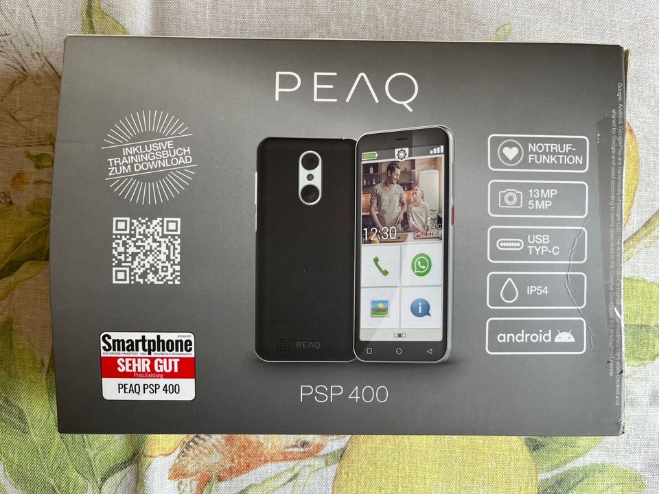Smartphone Seniorenhandy PEAQ PSP 400, wie neu in Erftstadt