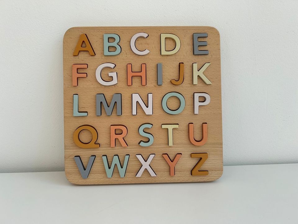 Kids Concept ABC Holz-Puzzle - Alphabet in Hamburg