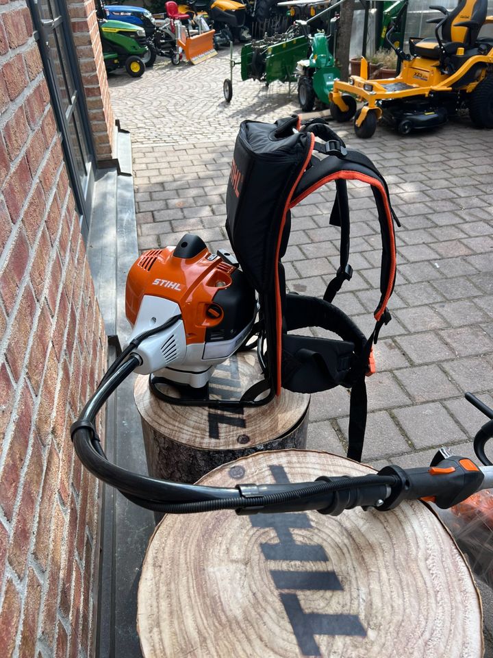 STIHL rückentragbare Motorsense FR 460 TC-EM Weinberg Bergwiese in Dorfen