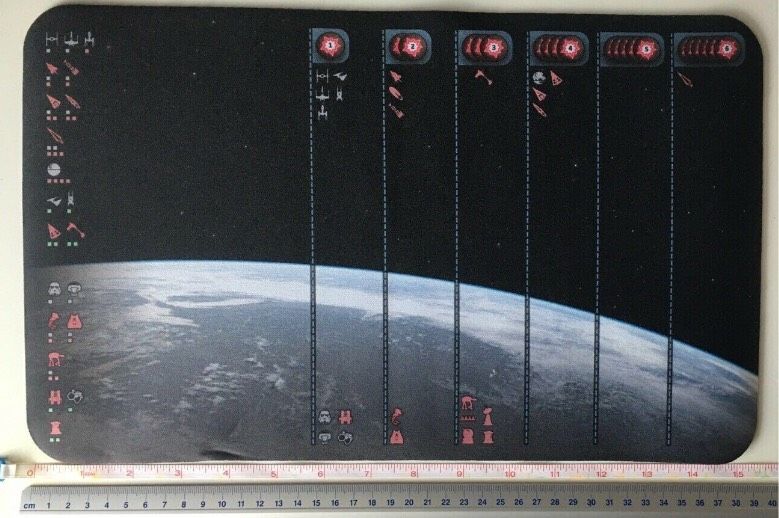 Star Wars Rebellion Spielmatte Playmat Kampfmatte Battlemat Kampf in Hamburg