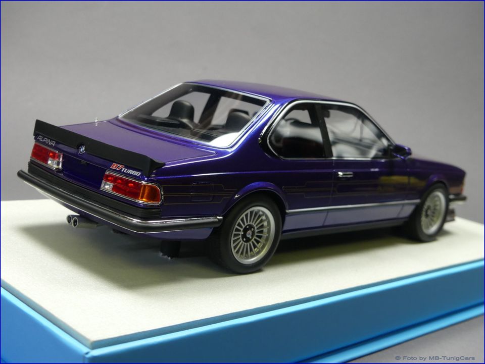1:18 BMW E24 6-ER ALPINA B7S TURBO COUPE 1985 Violet = NEU & OVP in Weimar