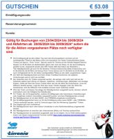 Moby Fähre Gutschein 53,08 EUR Baden-Württemberg - Aichhalden Vorschau