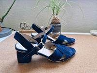 ❤️ Lloyd Sandale Gr 41 blau NP 139€, 1 x getragen❤️ Nordrhein-Westfalen - Kamen Vorschau
