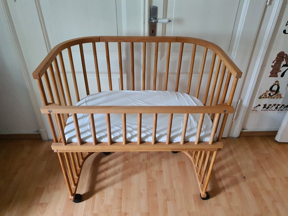 Babybay Maxi Natur * Öko * Beistellbett * viel Zubehör * 1. Hand in Hannover