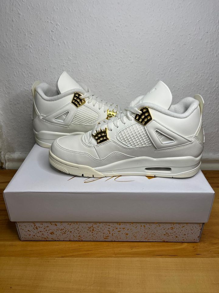 Jordan 4 Metallic Gold | EU 42 / W10 / US 8.5 in Nürnberg (Mittelfr)