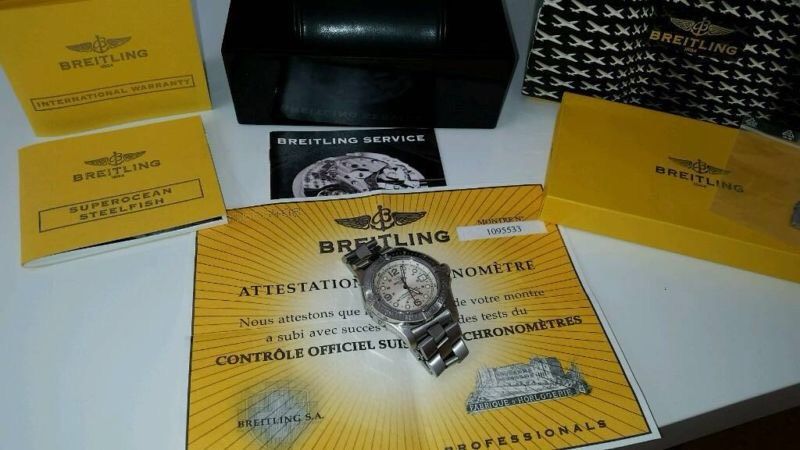 Breitling Superocean Steelfish Automatik Ref. A17390-1714 Fullset in Hamburg