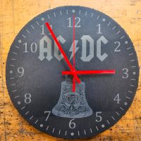 Wanduhr Schiefer ACDC Uhr AC/DC AC-DC Brandenburg - Straupitz Vorschau