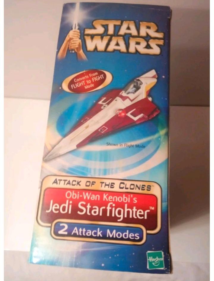 ⭐️ Star Wars Vintage NEU/OVP MISB Obi Wan Kenobi Jedi Starfighter in Oberursel (Taunus)