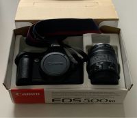 Canon EOS 500 analoge Spiegelreflexkamera Kit mit Canon-Objektiv Nordrhein-Westfalen - Lohmar Vorschau