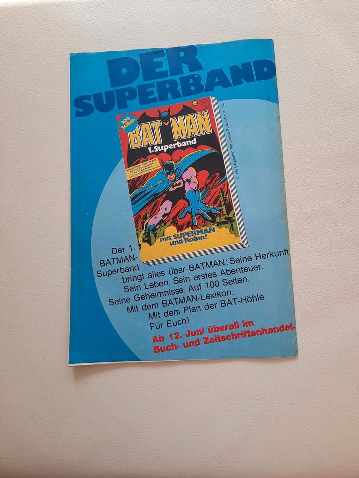 Superman Batman Comic Heft 12 v. 1972,1973 und. 1974 in Heidelberg