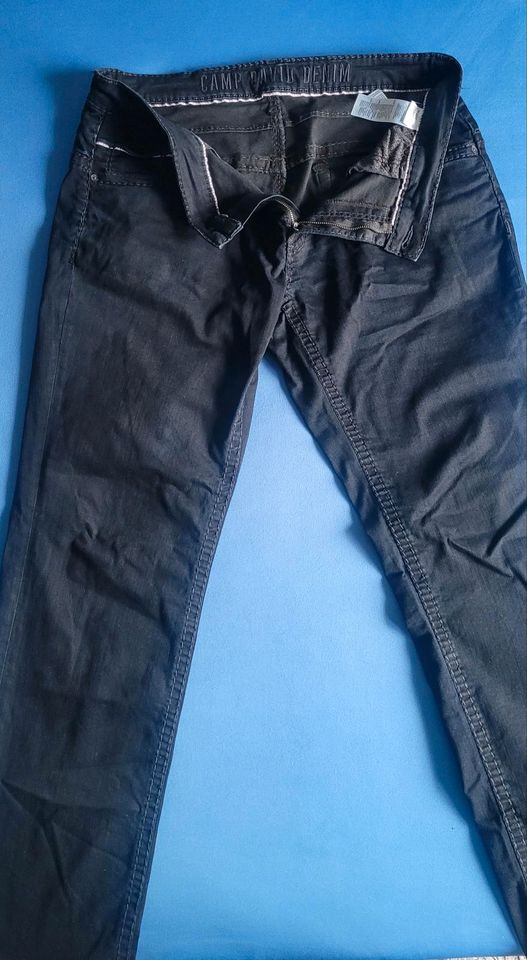 Jeans "Camp David" schwarz Gr. 36/34 in Buxtehude