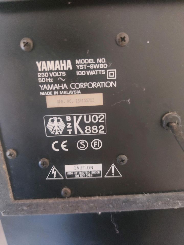 Yamaha subwoofer in Essen