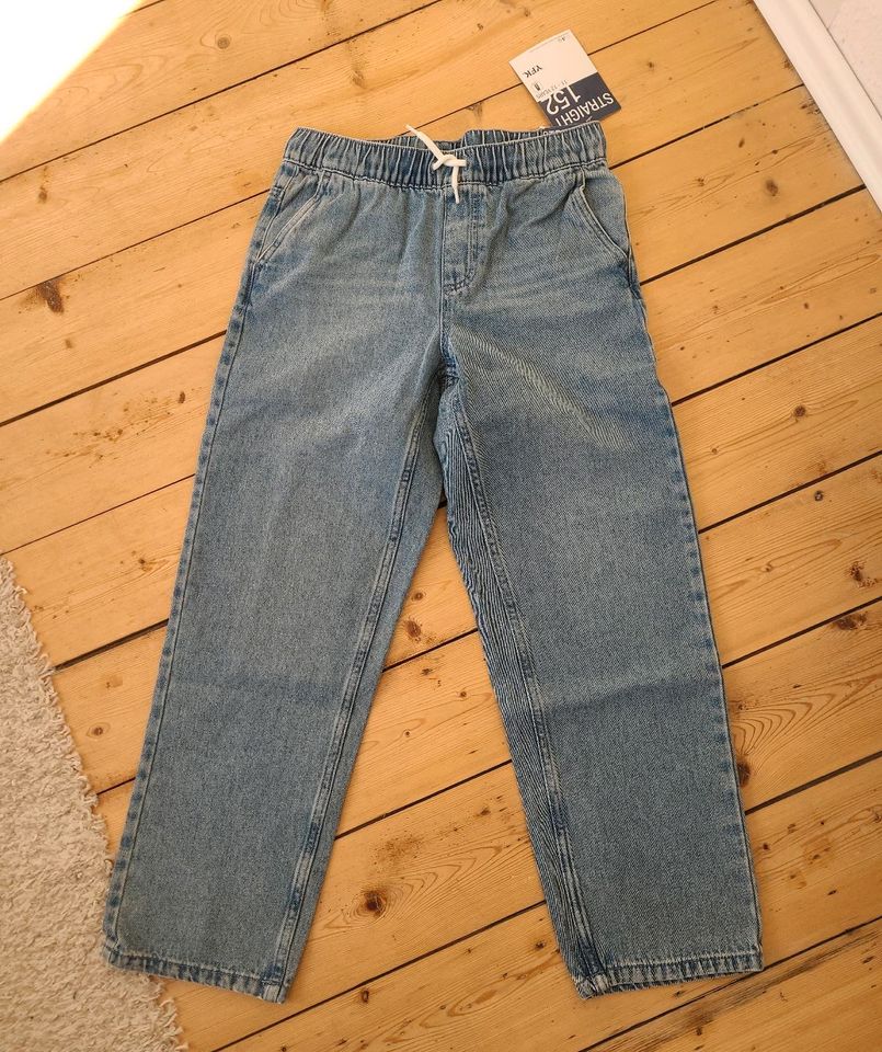 Hose Jeans Baggy Pull on Mädchen Gr.152 Neu mit Etikett in Sondershausen