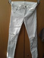 Mango Jeans weiß destroyed Gr. 34 XS Ming Jeans Hessen - Babenhausen Vorschau