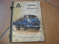 Hanomag Markant Betriebsanleitung Bedienungsanleitung 1961 Niedersachsen - Bokel Vorschau