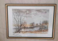 2 Aquarellmalereien vom bekannten fränkischen Maler, M. Knöttner Bayern - Forchheim Vorschau