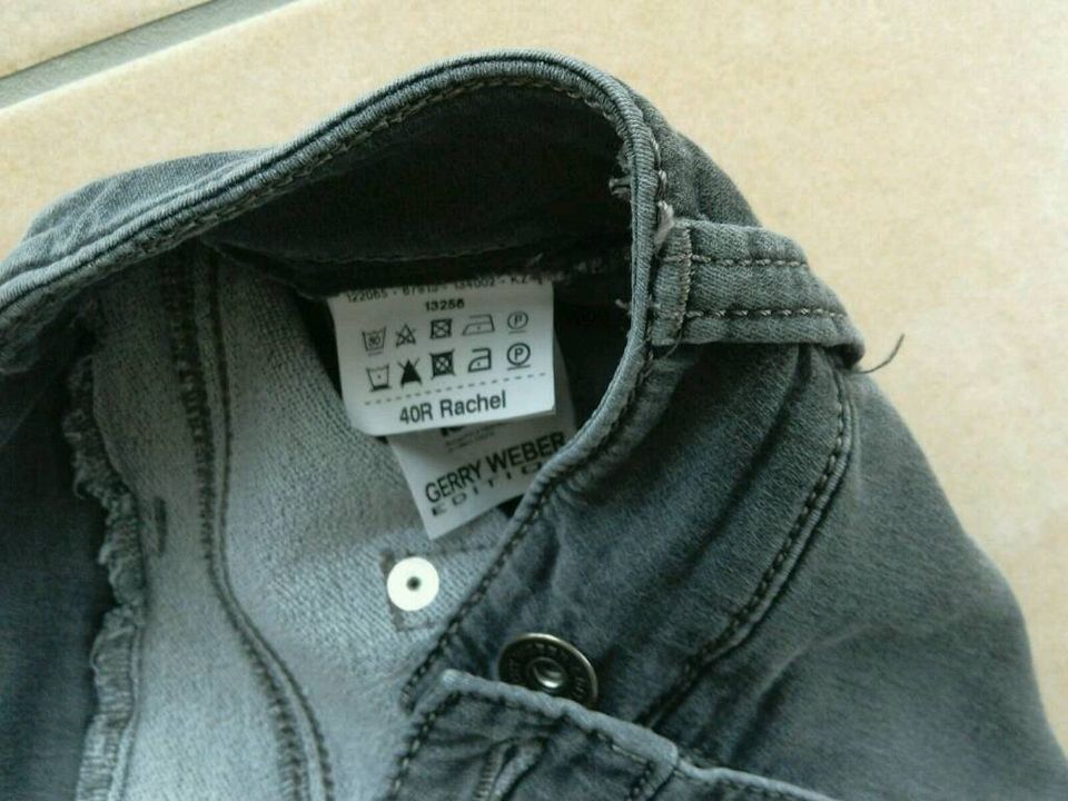 Gerry Weber: Jeans / Super Stretch / Gr. 40R  (=regul. Länge) in Brechen