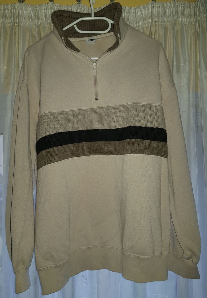 Pullover Basic Concept Größe L beige in Lauf a.d. Pegnitz