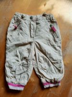 H&M: Baby Mädchen Hose, beige/rosa, leicht gefüttert Gr. 62 Dresden - Gruna Vorschau