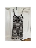 Zara Kleid Häckelkleid Strickkleid S 36 Beige Schwarz sommerkleid Mitte - Moabit Vorschau