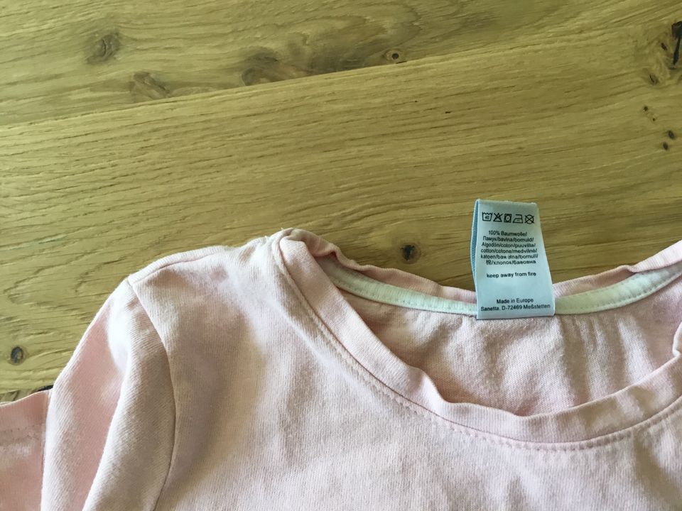 Schlafanzug Gr.116 Sanetta rosa hellblau gepflegter Zustand in Georgsmarienhütte
