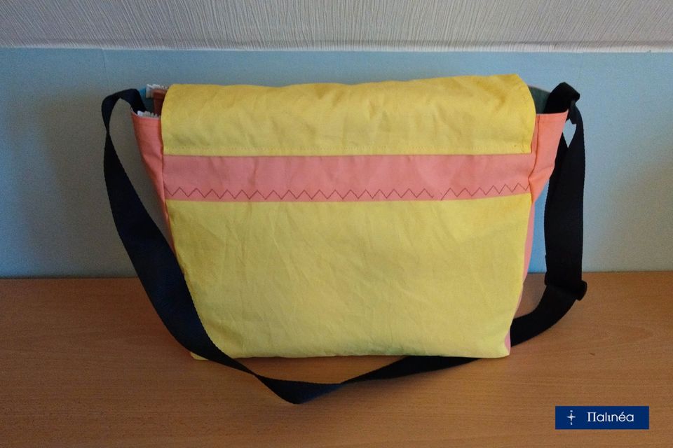 Messenger / Laptop Bag * aus Windsurf Segel * Palinéa * handmade in Frankfurt (Oder)