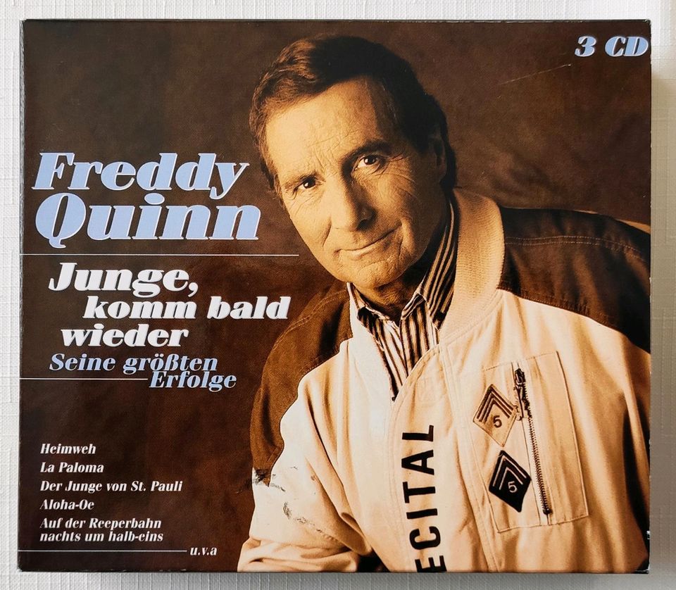 Freddy Quinn "Junge komm bald wieder" - Seine größten Erfolge 3CD in Hohen Neuendorf