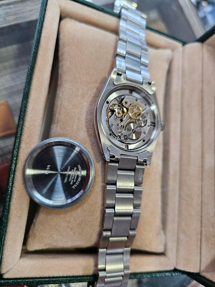 Rolex Oysterdate Precision Römische Ziffern Tausch in Hamburg