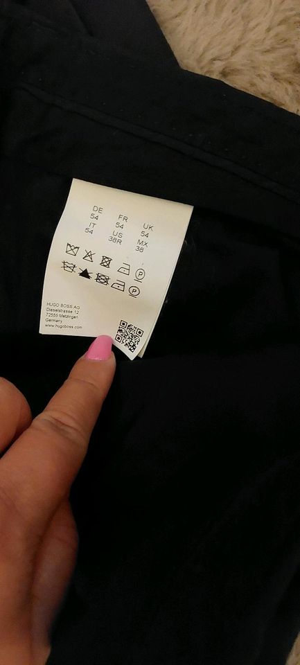 Herren Boss Anzug  schwarz in Xl in Mannheim