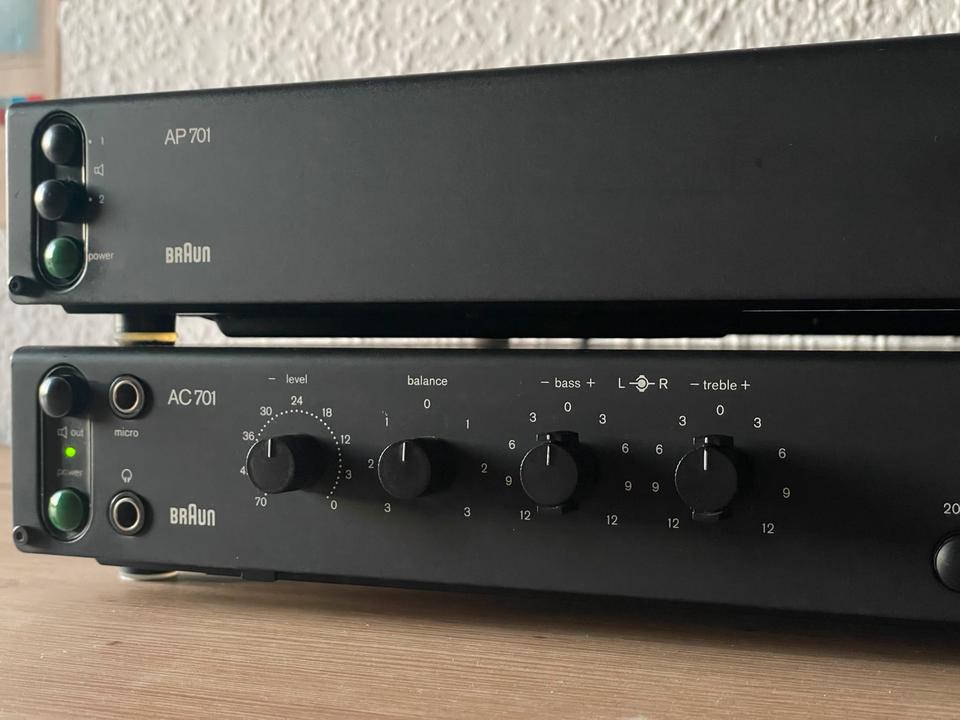 Braun AP701/AC701 Vor- Endstufe Verstärker High-End revidiert in Hannover