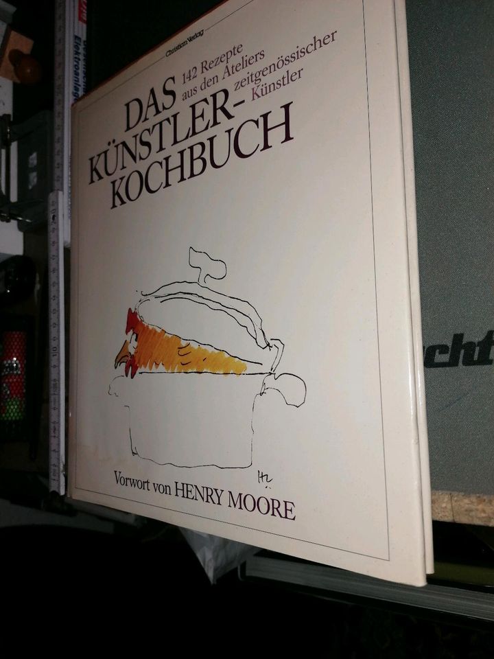 Das Künstler Kochbuch 142 Rezepte Atelier Henry Moore Kochen Reze in Berlin