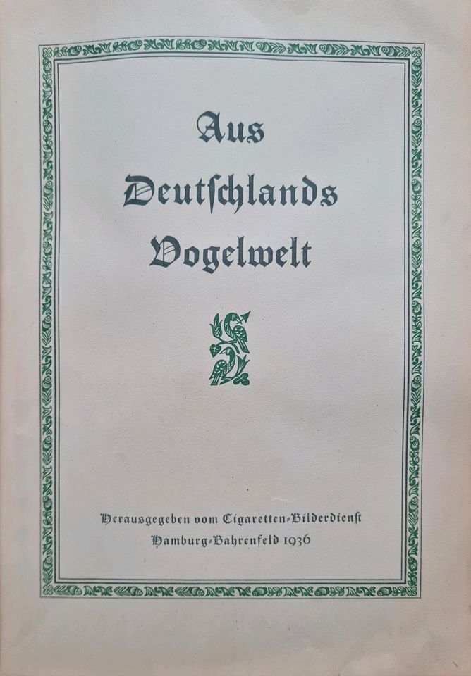 2 Sammelhefte von 1936 u 1937 vom Zigaretten Bilderdienst in Calden