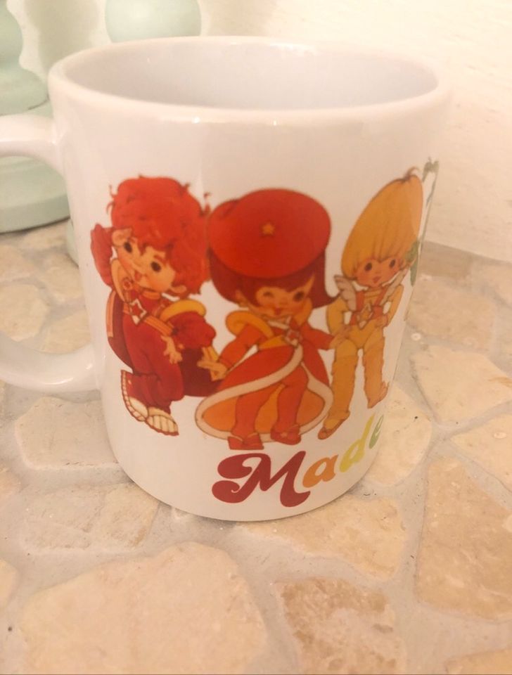 Regina Regenbogen Tasse neu sammeln Sammlerstück Retro Geschirr in Olsberg