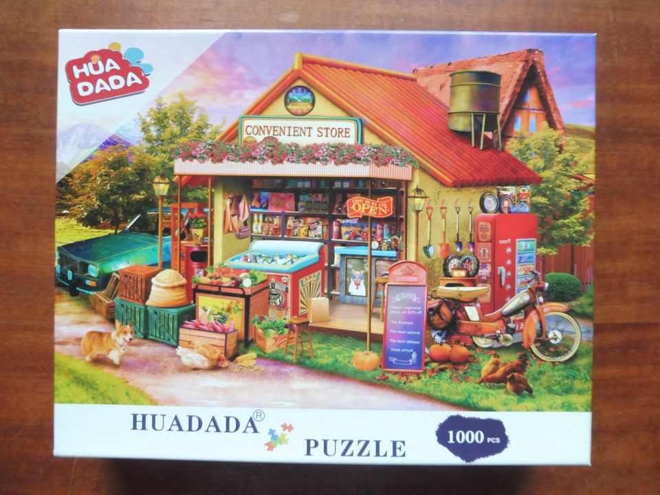 HUADADA PUZZLE 1000 T Countryside grocery, B m70 mL 50 c m,POSTER in Bochum