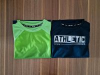 Sport T-Shirt, Gr. 110/116, blau, grün, 2er Pack, Trainingsshirts Nordrhein-Westfalen - Niederkassel Vorschau