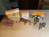 Schleich McDonalds Wildtiere Tiger Orang Utan Zebra Elefant Niedersachsen - Bad Gandersheim Vorschau