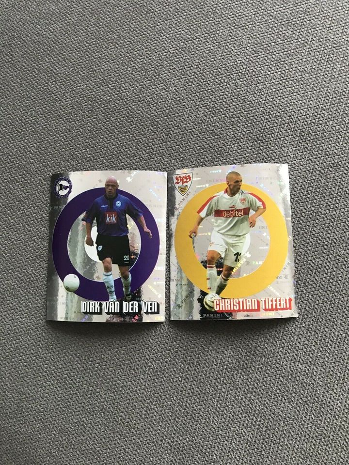 PANINI SAMMELBILDER FUSSBALL BUNDESLIGA 2002 + 2003. 40.STK in Hemmingen