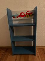 Bücherregal Kinderzimmer Regal blau Fahrzeuge Autos Flugzeuge Hessen - Bad Soden am Taunus Vorschau