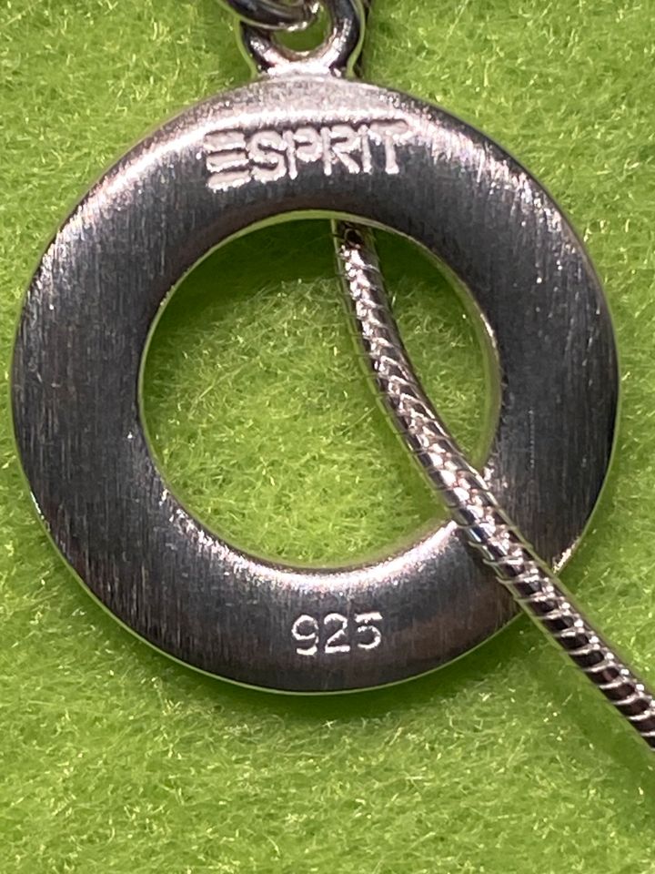 Esprit Kette mit  Kugel-Anhänger 925er Silber in Hilden