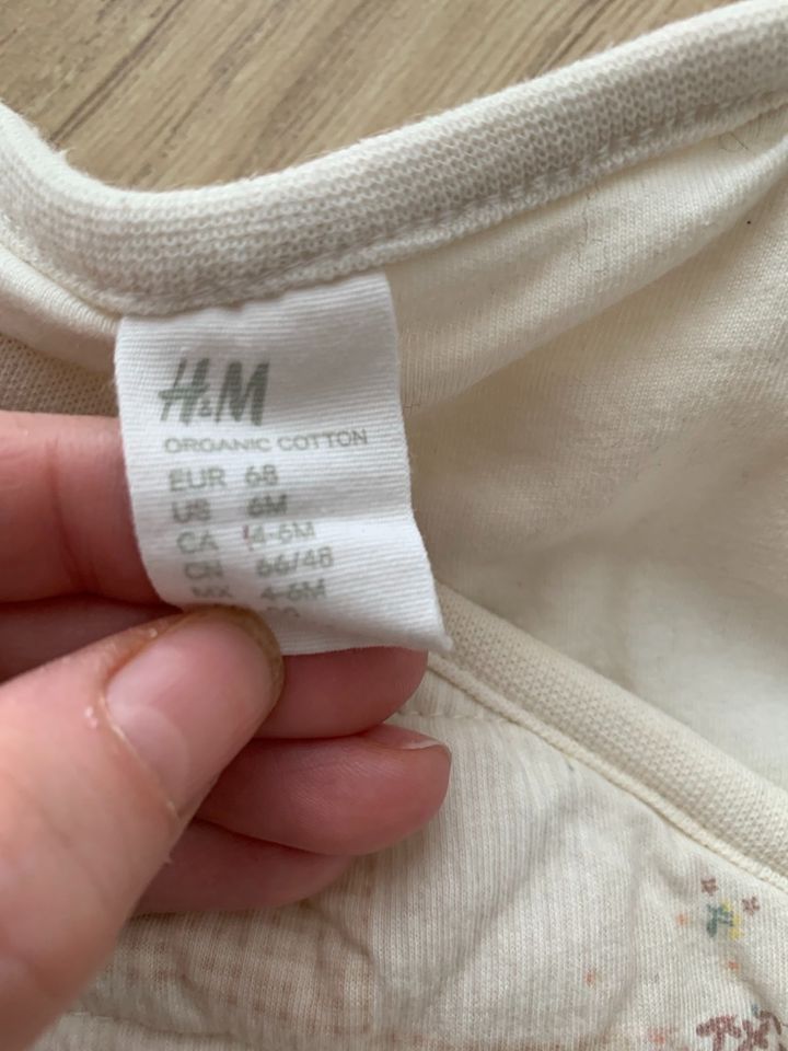 Steppjacke aus Baumwolle (organic cotton) H&M 68 in Berlin