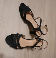 NEU! Pumps, Sandalen, Tanzschuhe, Gr.38, schwarz, glitzernd Dresden - Schönfeld-Weißig Vorschau