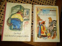 Alte Kinderbücher Der Wolf und 7 Geißlein Aschenputtel Sachsen-Anhalt - Zeitz Vorschau