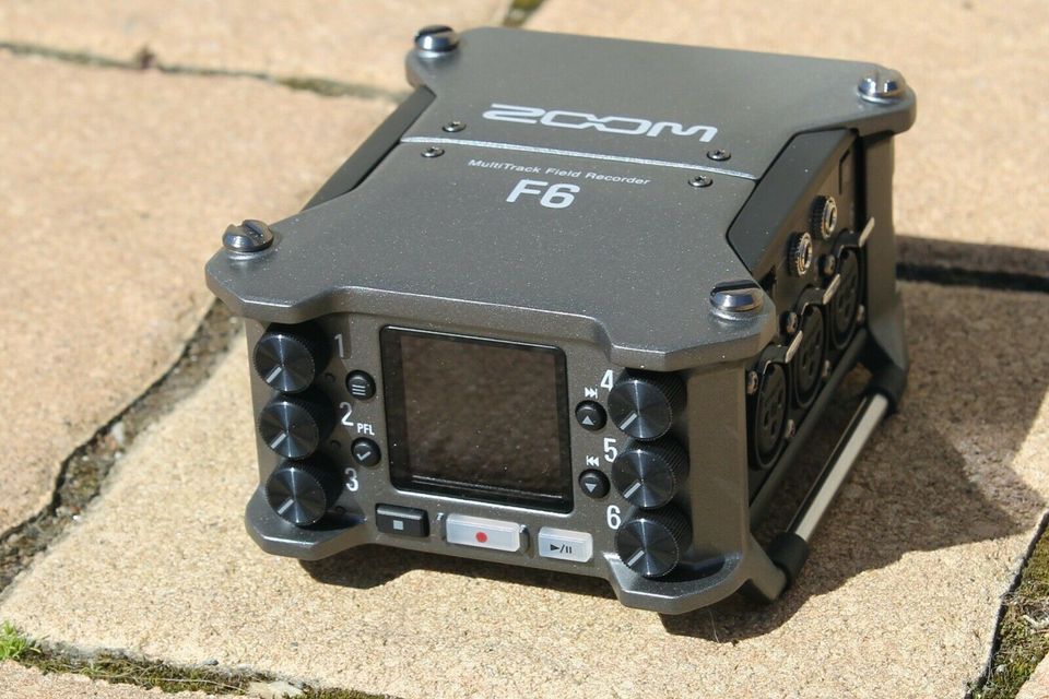 Zoom F6 Ton Multitrack Field-Recorder Aufnahmegerät mieten in Gröningen