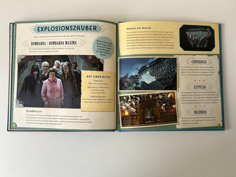 Harry Potter „ Die Zaubersprüche“, das Handbuch zu den Filmen in Lübben