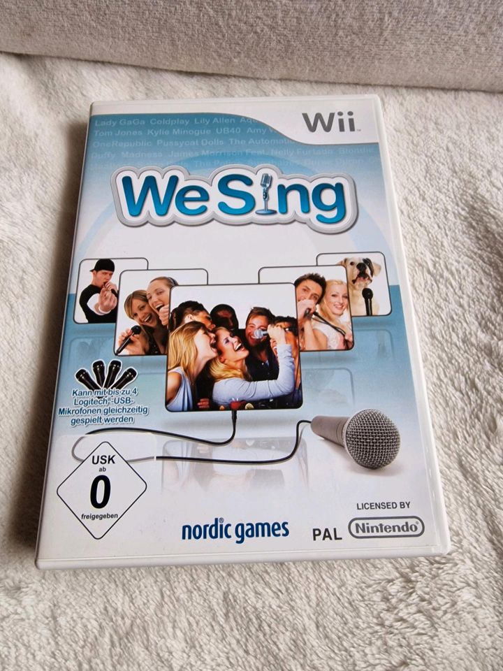 Nintendo Wii Spiel "We Sing", neuwertig in Kiel