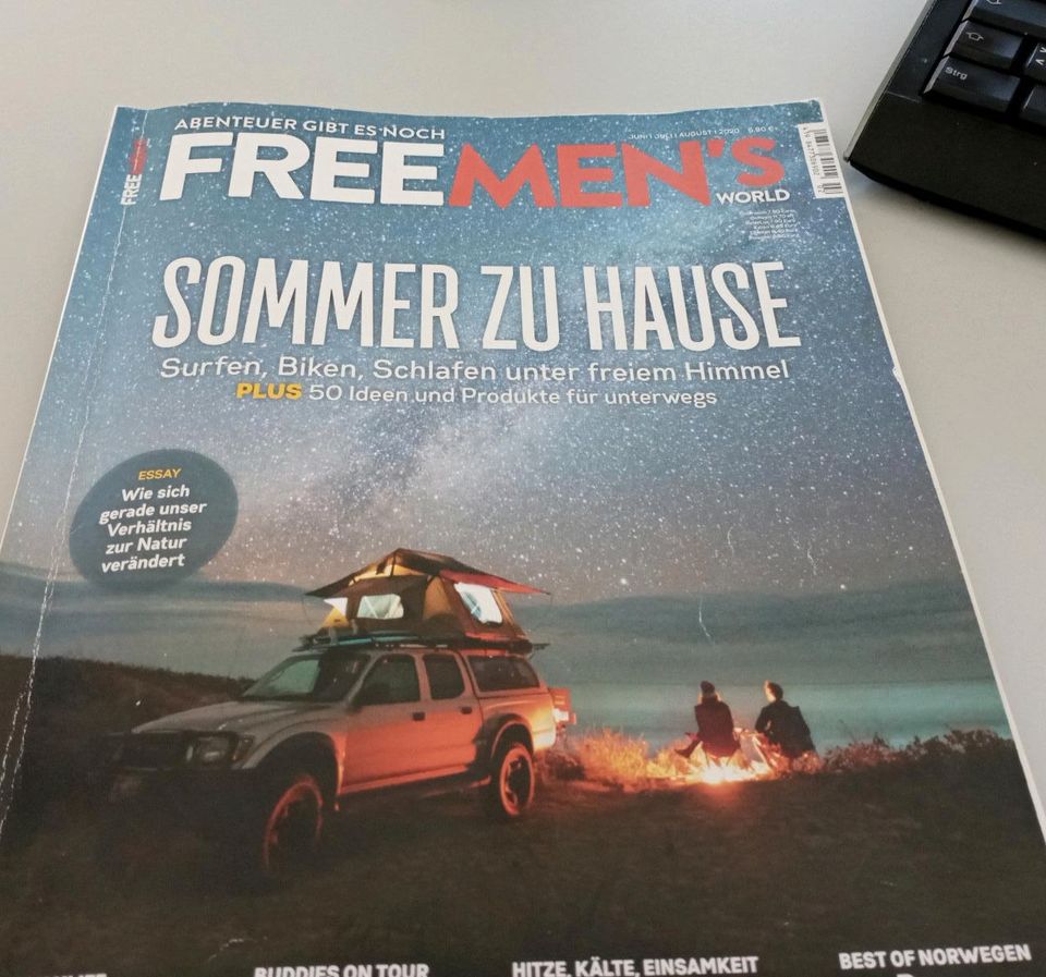 Free Men's World Zeitschrift Magazin Juni 2020 in Minden